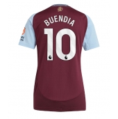 Aston Villa Emiliano Buendia #10 Thuis tenue Dames 2024-25 Korte Mouwen