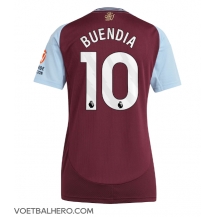 Aston Villa Emiliano Buendia #10 Thuis tenue Dames 2024-25 Korte Mouwen