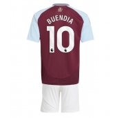 Aston Villa Emiliano Buendia #10 Thuis tenue Kids 2024-25 Korte Mouwen (+ broek)