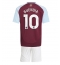 Aston Villa Emiliano Buendia #10 Thuis tenue Kids 2024-25 Korte Mouwen (+ broek)