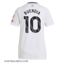 Aston Villa Emiliano Buendia #10 Uit tenue Dames 2024-25 Korte Mouwen