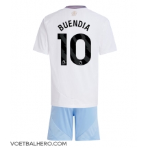 Aston Villa Emiliano Buendia #10 Uit tenue Kids 2024-25 Korte Mouwen (+ broek)