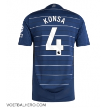 Aston Villa Ezri Konsa #4 Derde tenue 2024-25 Korte Mouwen