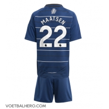 Aston Villa Ian Maatsen #22 Derde tenue Kids 2024-25 Korte Mouwen (+ broek)