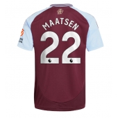 Aston Villa Ian Maatsen #22 Thuis tenue 2024-25 Korte Mouwen