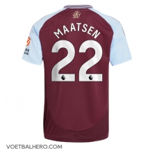 Aston Villa Ian Maatsen #22 Thuis tenue 2024-25 Korte Mouwen