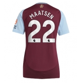 Aston Villa Ian Maatsen #22 Thuis tenue Dames 2024-25 Korte Mouwen