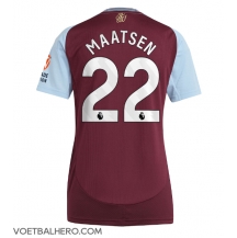 Aston Villa Ian Maatsen #22 Thuis tenue Dames 2024-25 Korte Mouwen