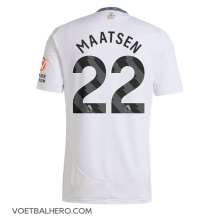 Aston Villa Ian Maatsen #22 Uit tenue 2024-25 Korte Mouwen