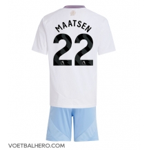 Aston Villa Ian Maatsen #22 Uit tenue Kids 2024-25 Korte Mouwen (+ broek)