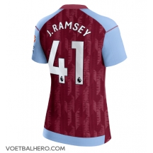 Aston Villa Jacob Ramsey #41 Thuis tenue Dames 2023-24 Korte Mouwen