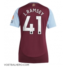 Aston Villa Jacob Ramsey #41 Thuis tenue Dames 2024-25 Korte Mouwen