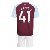 Aston Villa Jacob Ramsey #41 Thuis tenue Kids 2024-25 Korte Mouwen (+ broek)