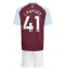 Aston Villa Jacob Ramsey #41 Thuis tenue Kids 2024-25 Korte Mouwen (+ broek)