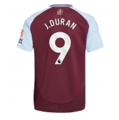 Aston Villa Jhon Duran #9 Thuis tenue 2024-25 Korte Mouwen