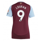 Aston Villa Jhon Duran #9 Thuis tenue Dames 2024-25 Korte Mouwen