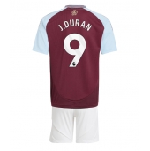 Aston Villa Jhon Duran #9 Thuis tenue Kids 2024-25 Korte Mouwen (+ broek)