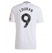 Aston Villa Jhon Duran #9 Uit tenue 2024-25 Korte Mouwen