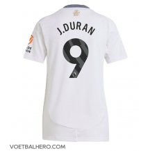 Aston Villa Jhon Duran #9 Uit tenue Dames 2024-25 Korte Mouwen