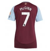 Aston Villa John McGinn #7 Thuis tenue Dames 2024-25 Korte Mouwen