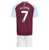 Aston Villa John McGinn #7 Thuis tenue Kids 2024-25 Korte Mouwen (+ broek)