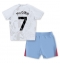 Aston Villa John McGinn #7 Uit tenue Kids 2023-24 Korte Mouwen (+ broek)