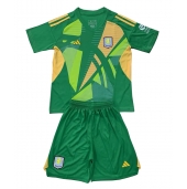 Aston Villa Keeper Thuis tenue Kids 2024-25 Korte Mouwen (+ broek)