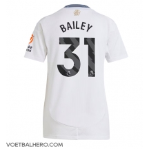 Aston Villa Leon Bailey #31 Uit tenue Dames 2024-25 Korte Mouwen