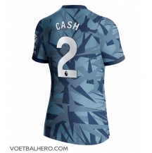 Aston Villa Matty Cash #2 Derde tenue Dames 2023-24 Korte Mouwen