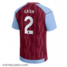 Aston Villa Matty Cash #2 Thuis tenue 2023-24 Korte Mouwen