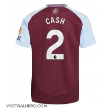 Aston Villa Matty Cash #2 Thuis tenue 2024-25 Korte Mouwen