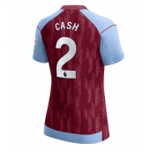 Aston Villa Matty Cash #2 Thuis tenue Dames 2023-24 Korte Mouwen