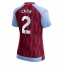 Aston Villa Matty Cash #2 Thuis tenue Dames 2023-24 Korte Mouwen