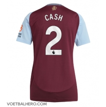 Aston Villa Matty Cash #2 Thuis tenue Dames 2024-25 Korte Mouwen