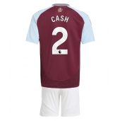 Aston Villa Matty Cash #2 Thuis tenue Kids 2024-25 Korte Mouwen (+ broek)