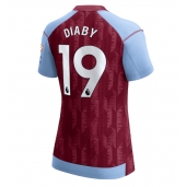 Aston Villa Moussa Diaby #19 Thuis tenue Dames 2023-24 Korte Mouwen