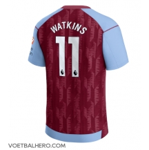 Aston Villa Ollie Watkins #11 Thuis tenue 2023-24 Korte Mouwen