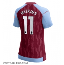 Aston Villa Ollie Watkins #11 Thuis tenue Dames 2023-24 Korte Mouwen