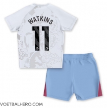 Aston Villa Ollie Watkins #11 Uit tenue Kids 2023-24 Korte Mouwen (+ broek)