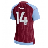 Aston Villa Pau Torres #14 Thuis tenue Dames 2023-24 Korte Mouwen