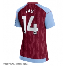 Aston Villa Pau Torres #14 Thuis tenue Dames 2023-24 Korte Mouwen