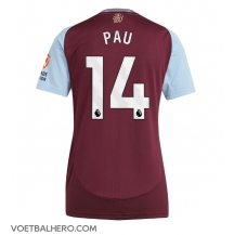 Aston Villa Pau Torres #14 Thuis tenue Dames 2024-25 Korte Mouwen