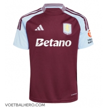 Aston Villa Thuis tenue 2024-25 Korte Mouwen