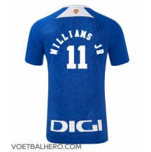 Athletic Bilbao Nico Williams #11 Uit tenue 2024-25 Korte Mouwen