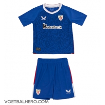 Athletic Bilbao Uit tenue Kids 2024-25 Korte Mouwen (+ broek)