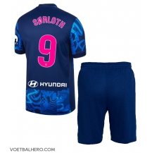 Atletico Madrid Alexander Sorloth #9 Derde tenue Kids 2024-25 Korte Mouwen (+ broek)