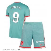 Atletico Madrid Alexander Sorloth #9 Uit tenue Kids 2024-25 Korte Mouwen (+ broek)