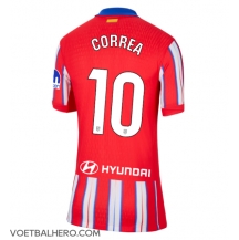 Atletico Madrid Angel Correa #10 Thuis tenue Dames 2024-25 Korte Mouwen