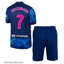 Atletico Madrid Antoine Griezmann #7 Derde tenue Kids 2024-25 Korte Mouwen (+ broek)