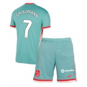 Atletico Madrid Antoine Griezmann #7 Uit tenue Kids 2024-25 Korte Mouwen (+ broek)